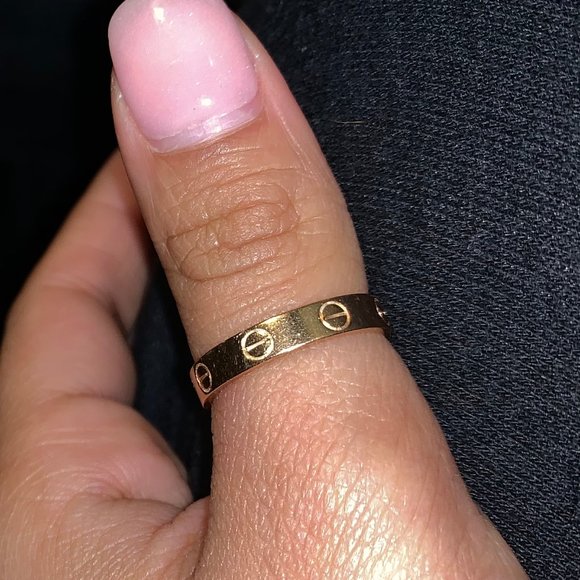 Cartier Jewelry - AUTHENTIC Cartier Love Ring/Wedding Band Size 6